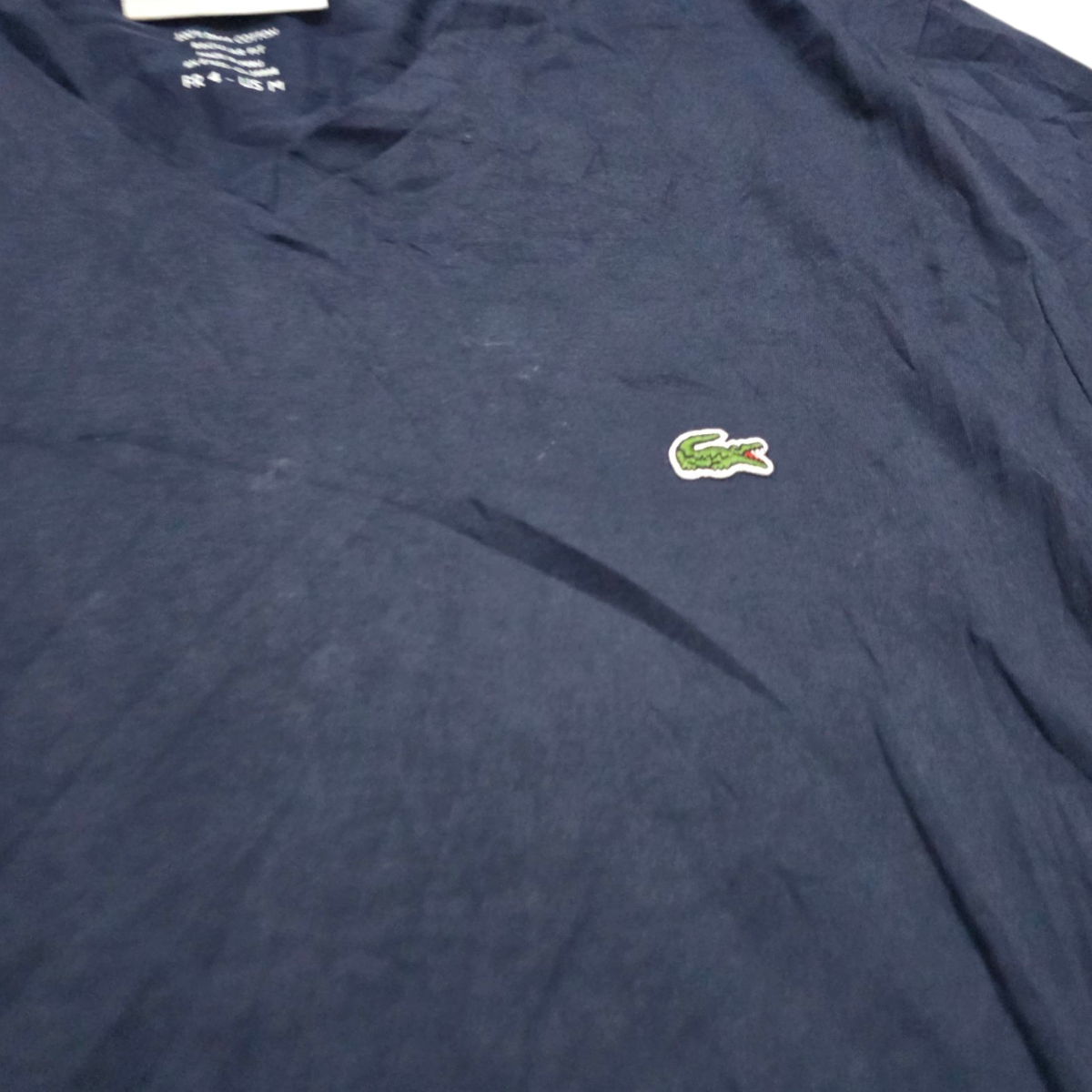Playera Lacoste Mediana M Fr4 Azul