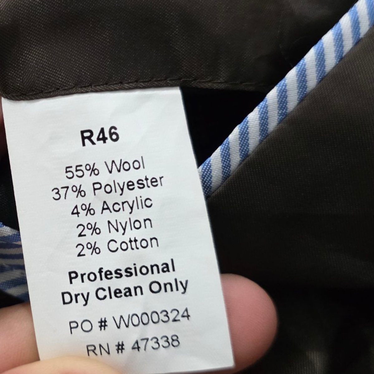 Saco Ralph Lauren 46 R Cafe Cuadros