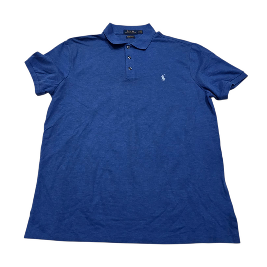Playera Polo Ralph Lauren Grande L Azul Pony Azul Claro