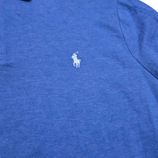 Playera Polo Ralph Lauren Grande L Azul Pony Azul Claro