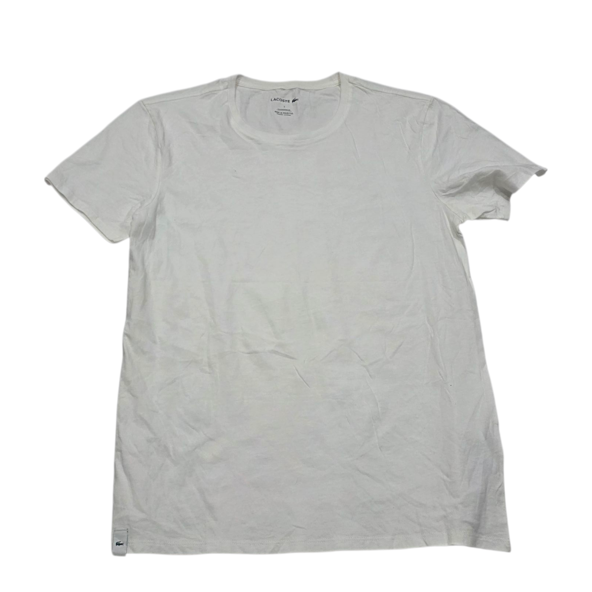 Playera Lacoste Grande L Blanco