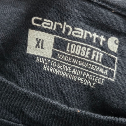 Playera Loose Fit Carhartt Xgrande Xl Azul Deslavado