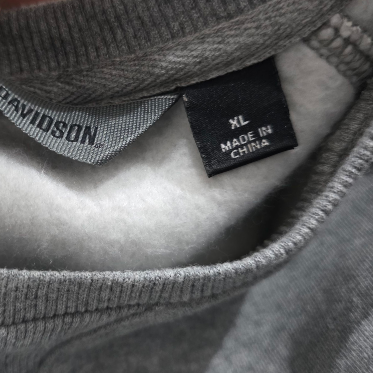 Sudadera Harley Davidson Xgrande Xl Gris