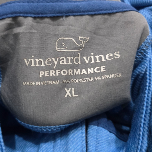 Playera Con Cierre Performance Vineyard Vines Xgrandexl Azul