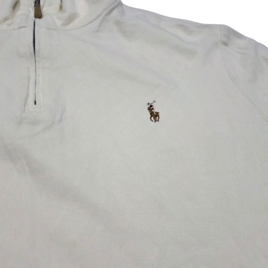 Sueter Ralph Lauren Xgrande Xl Beige Pony Colores