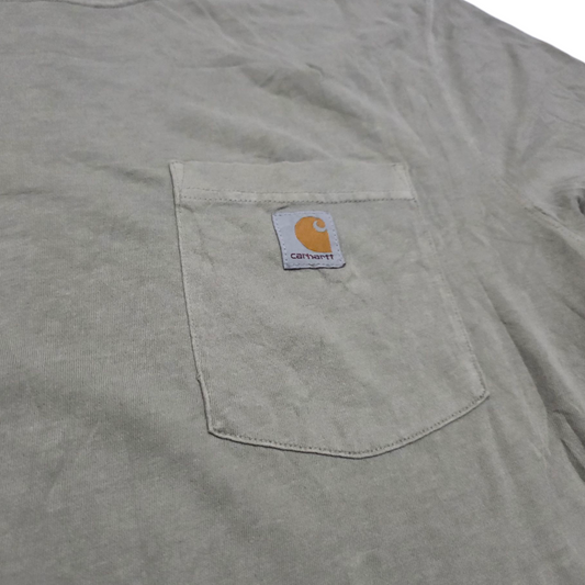 Playera Relaxed Fit Carhartt 2xl Verde