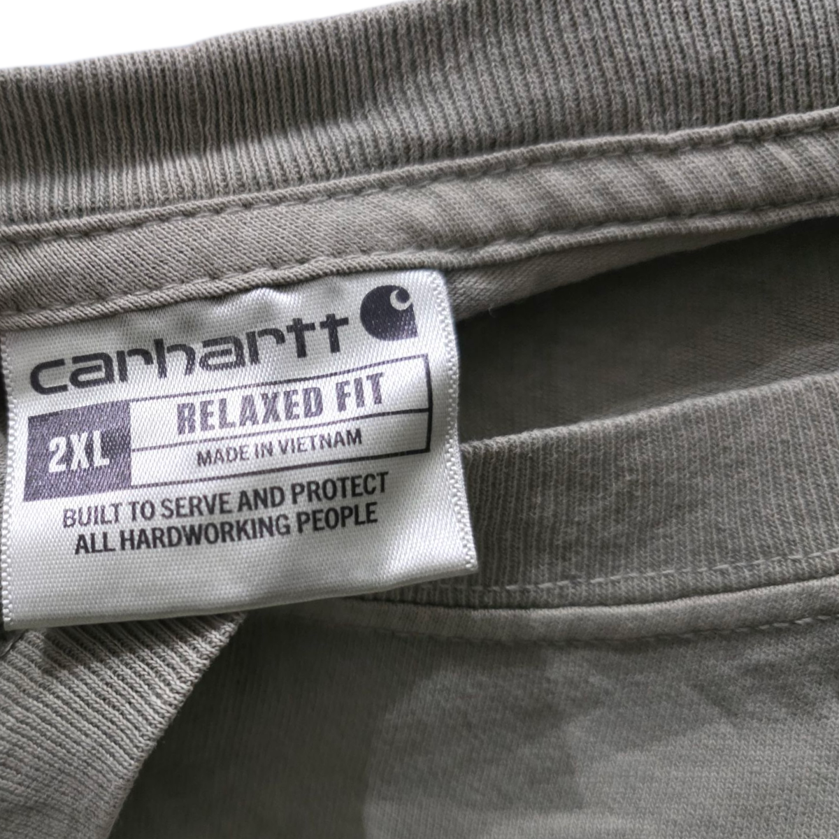 Playera Relaxed Fit Carhartt 2xl Verde