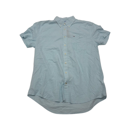 Camisa Regular Fit Tommy Hilfiger Xxl Azul Claro