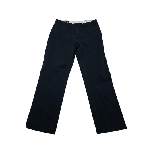 Pantalon Ralph Lauren 36x32 Azul Pony Rojo