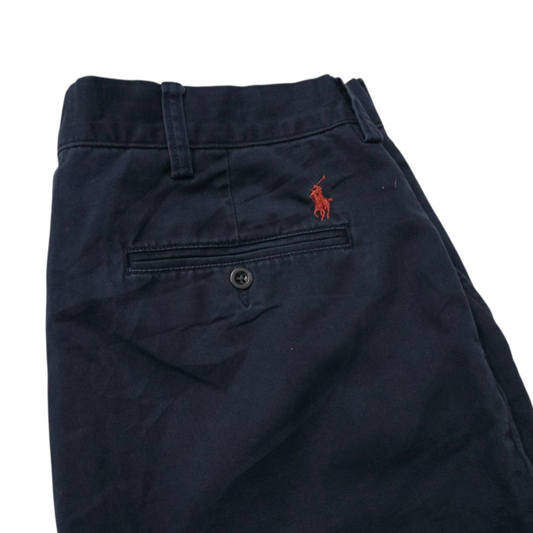 Pantalon Ralph Lauren 36x32 Azul Pony Rojo