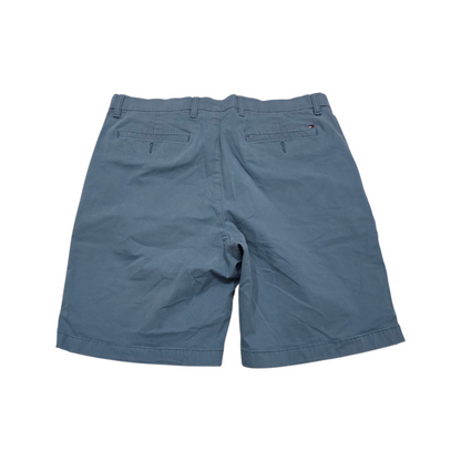 Bermuda Tommy Hilfiger Talla 35 Azul Metalico Deslavado