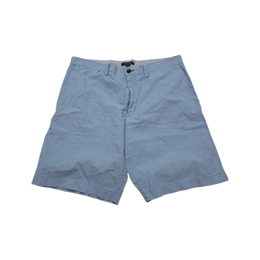 Bermuda Banana Republic Talla 36 Cuadro Azul