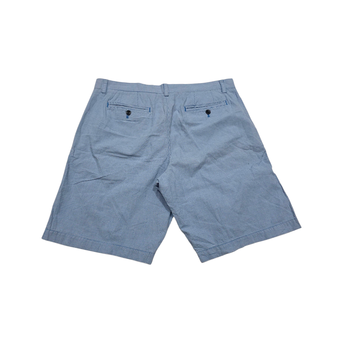 Bermuda Banana Republic Talla 36 Cuadro Azul