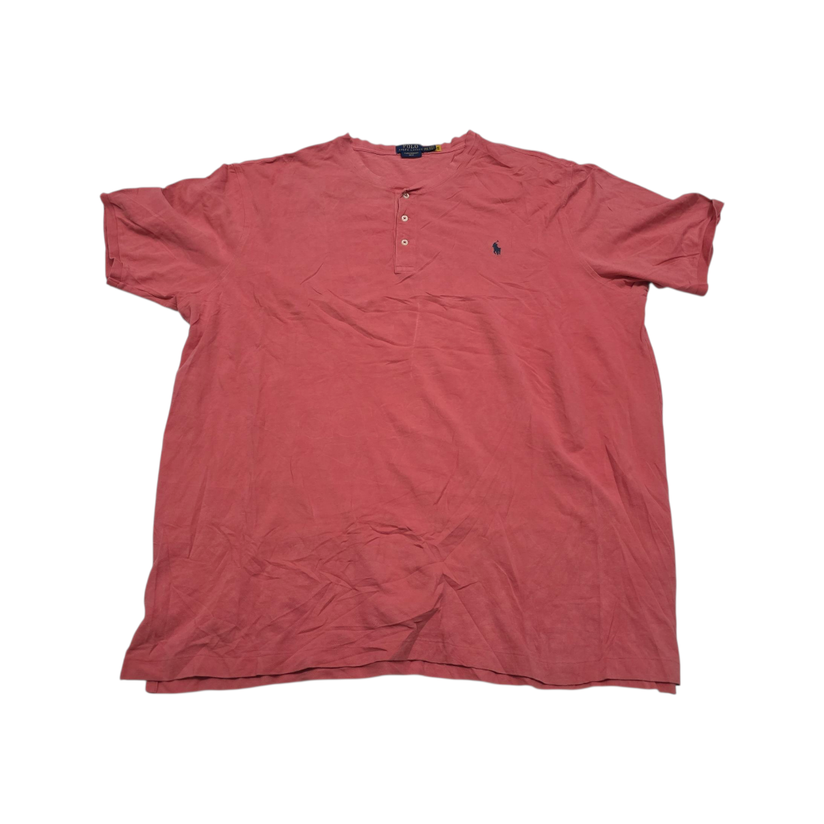 Playera Ralph Lauren 3xl Coral Deslavado