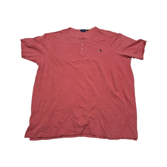 Playera Ralph Lauren 3xl Coral Deslavado