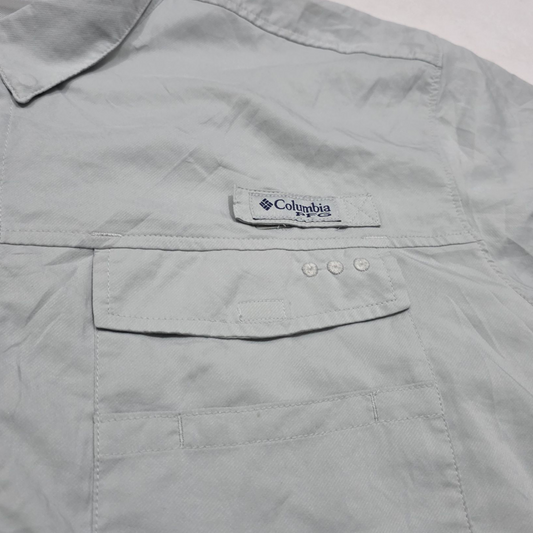 Camisa Manga Corta Columbia Xxl Gris
