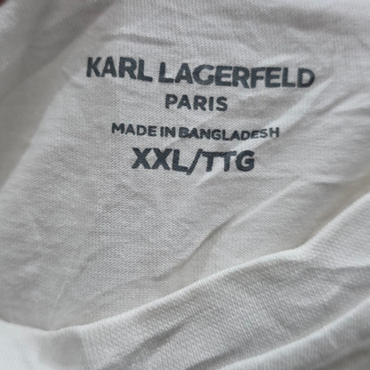 Playera Karl Lagerfeld Xxl Blanco