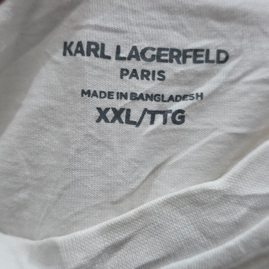 Playera Karl Lagerfeld Xxl Blanco