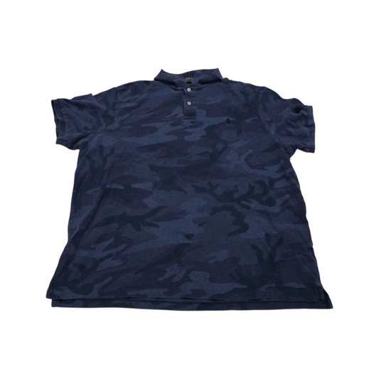 Playera Polo Ralph Lauren Xxl Azul Camoflaje