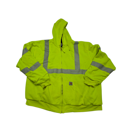 Sudadera Carhartt 2xl Verde Fosforescente