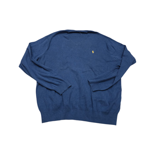 Sueter Ralph Lauren Xxl Azul Pony Amarillo