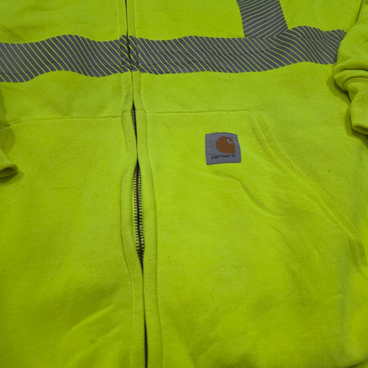 Sudadera Carhartt 2xl Verde Fosforescente