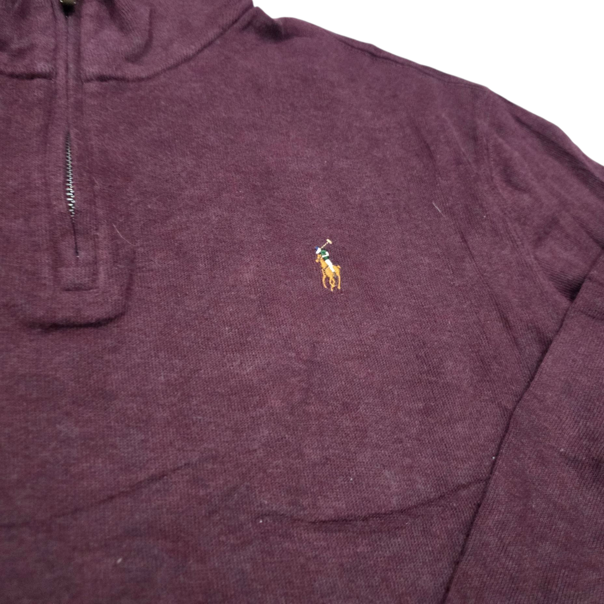 Sueter Ralph Lauren Xgrande Xl Vino Pony Colores