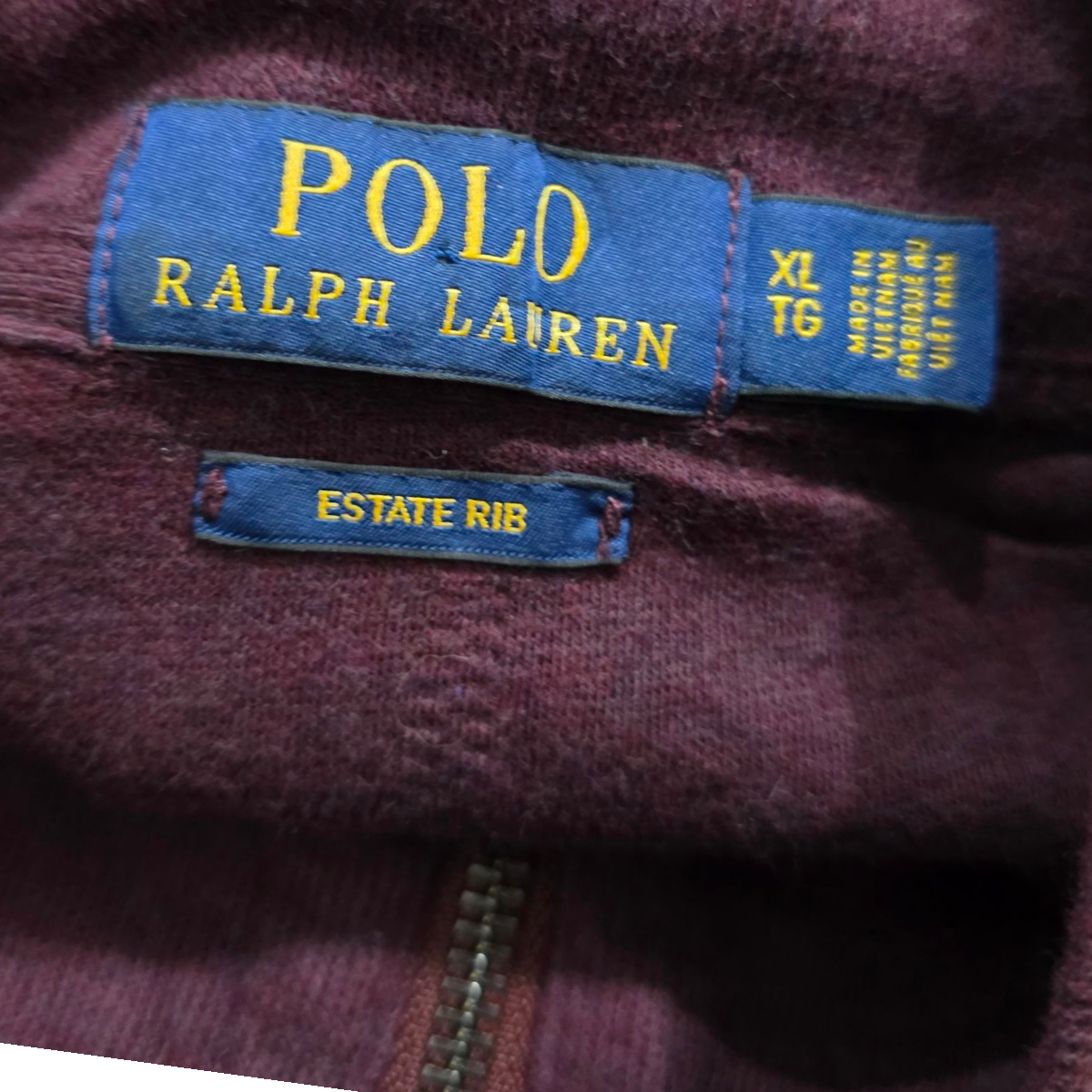 Sueter Ralph Lauren Xgrande Xl Vino Pony Colores