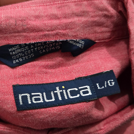 Camisa Nautica Grande L Coral