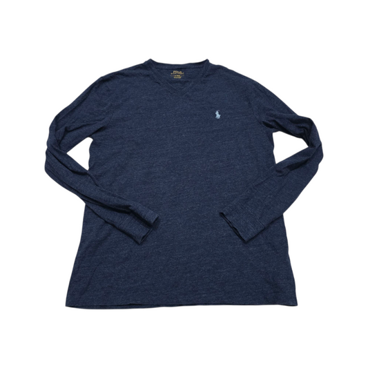 Playera Ralph Lauren Mediana M Azul Pony Azul Claro