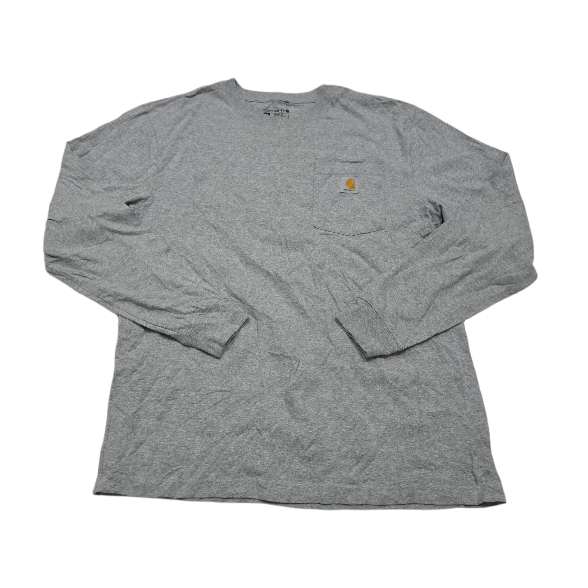 Playera Manga Larga Loose Fit Carhartt Mediana M Gris