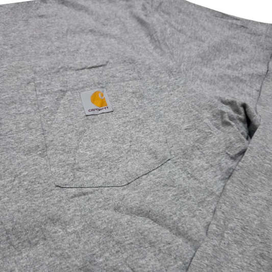Playera Manga Larga Loose Fit Carhartt Mediana M Gris