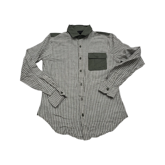 Camisa Armani Exchange Xchico Xs Lineas Verde