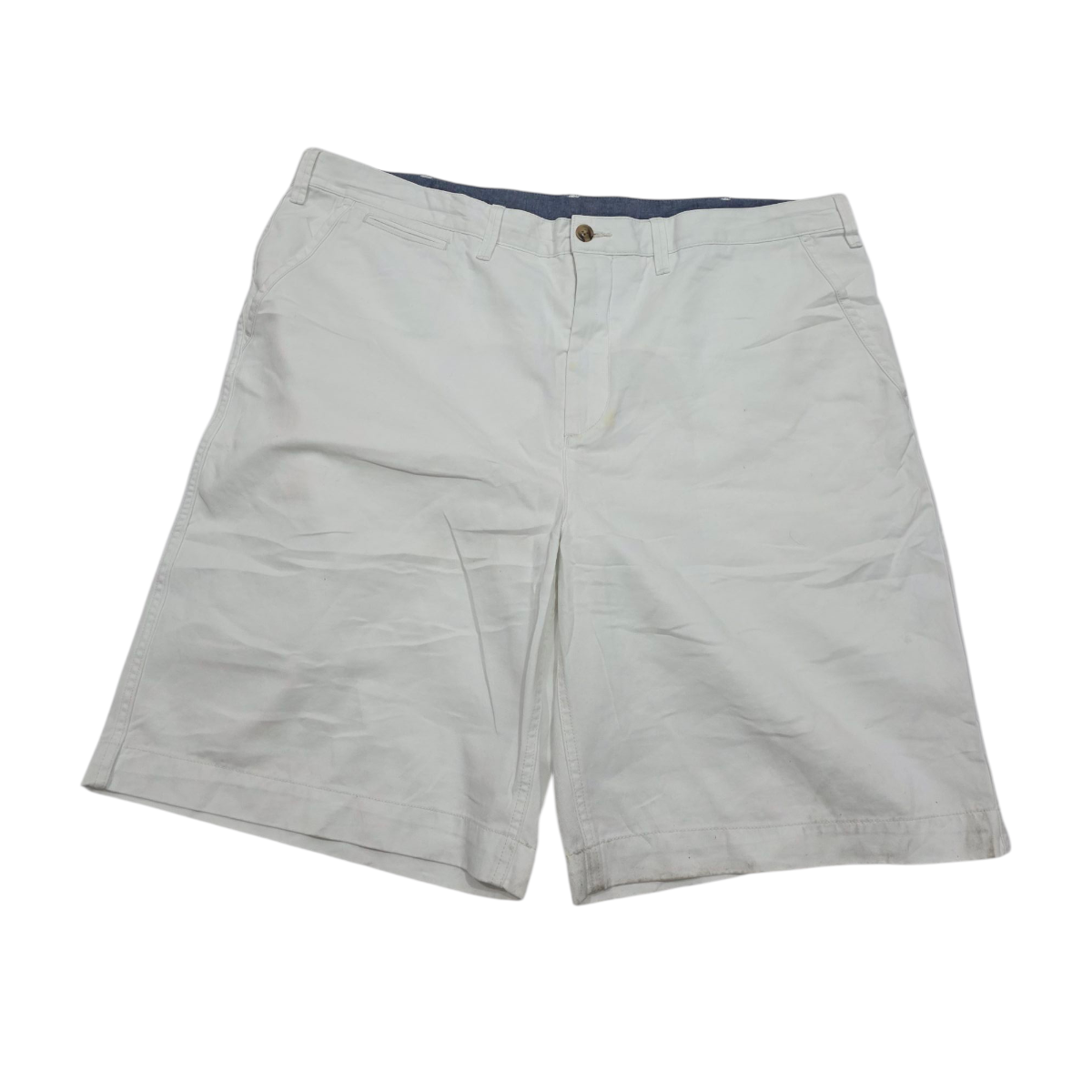 Bermuda Ralph Lauren Talla 40 Blanco Pony Azul Relaxed Fit