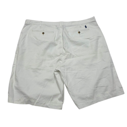 Bermuda Ralph Lauren Talla 40 Blanco Pony Azul Relaxed Fit