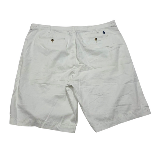 Bermuda Ralph Lauren Talla 40 Blanco Pony Azul Relaxed Fit