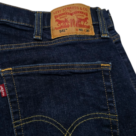 Pantalon Recto Levis 541 40x30 Azul Oscuro