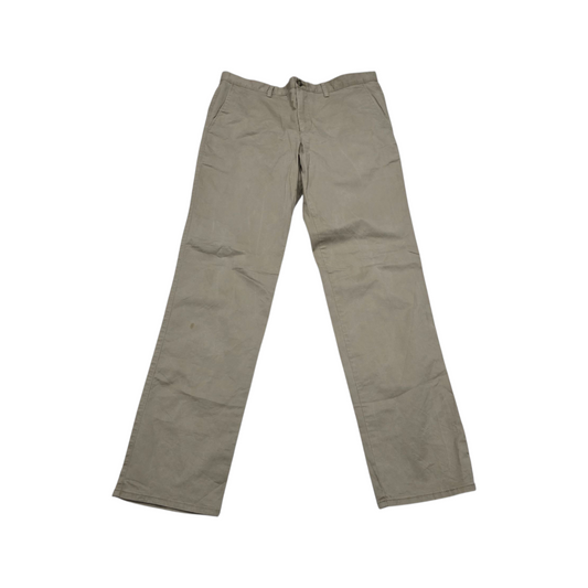 Pantalon Recto Calvin Klein 33x32 Cafe