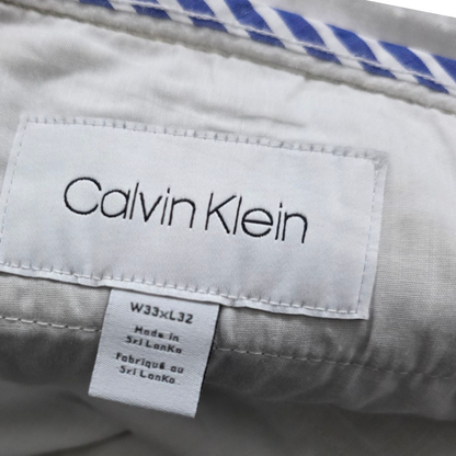 Pantalon Recto Calvin Klein 33x32 Cafe