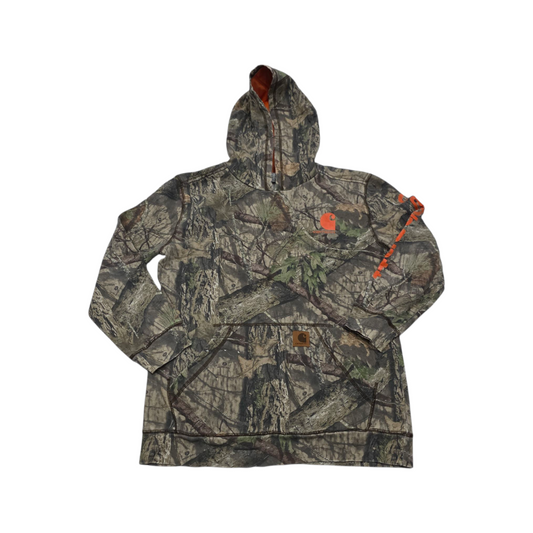 Sudadera Carhartt Adolescente L 14-16 Verde Camuflaje