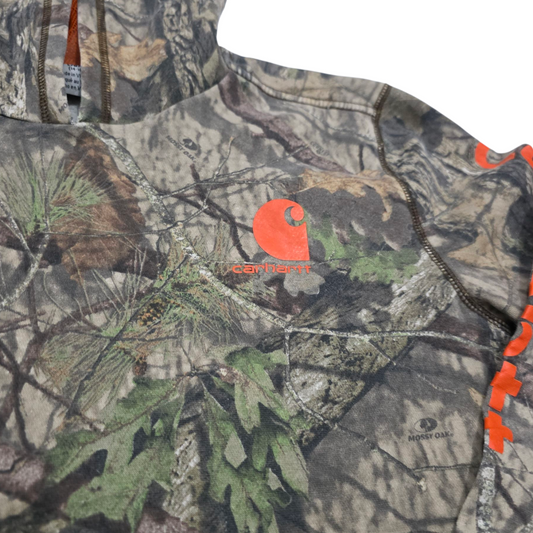 Sudadera Carhartt Adolescente L 14-16 Verde Camuflaje