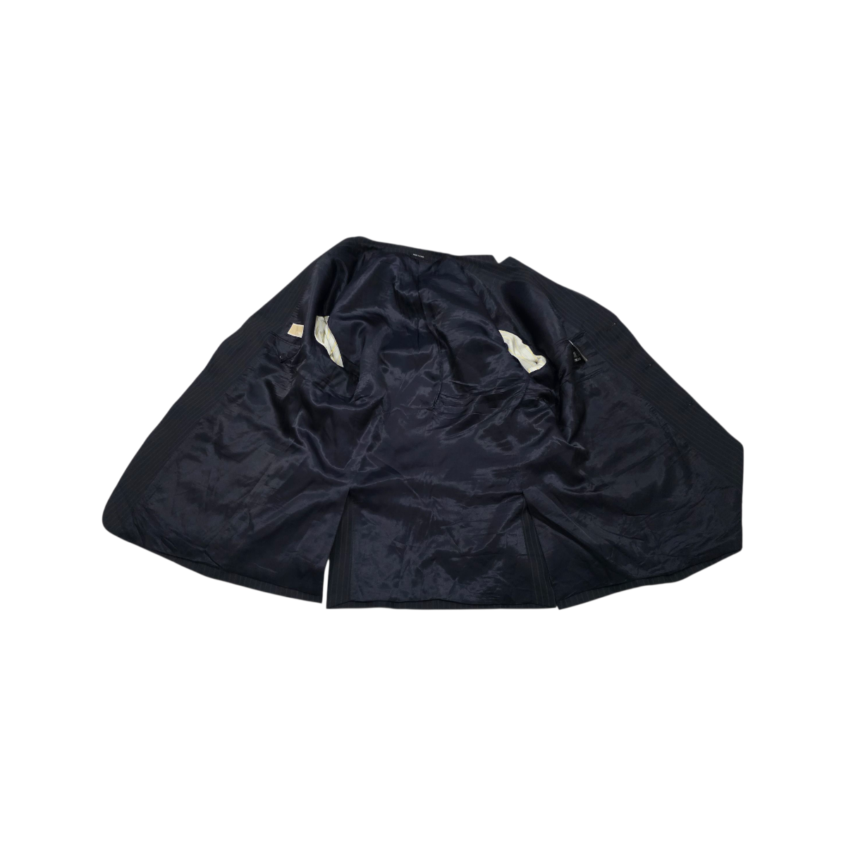 Saco Michael Kors Talla 44 R Negro Y Gris Lineas