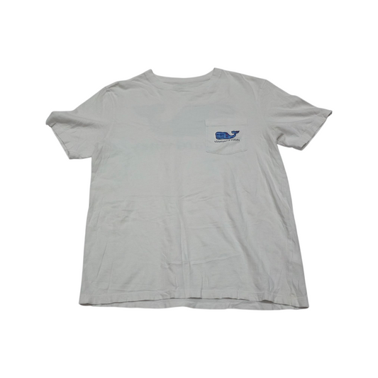 Playera Manga Larga Vineyard Vines Chico S Blanca