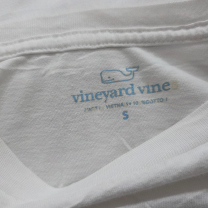 Playera Manga Larga Vineyard Vines Chico S Blanca