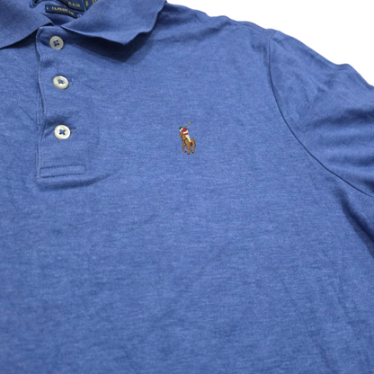 Playera Polo Ralph Lauren Chico S Azul Pony Colores