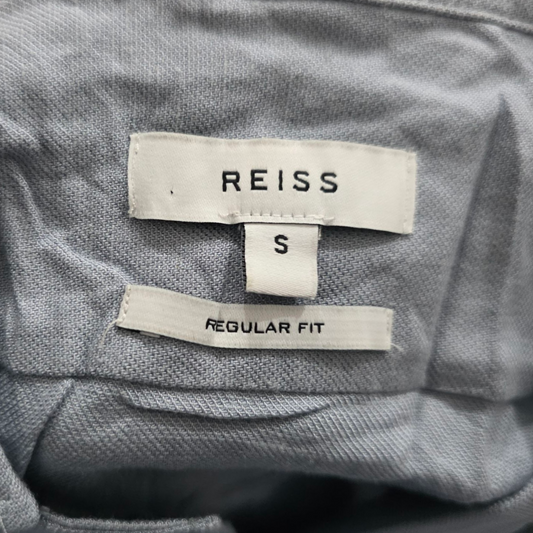 Camisa Manga Corta Reiss Chico S Gris