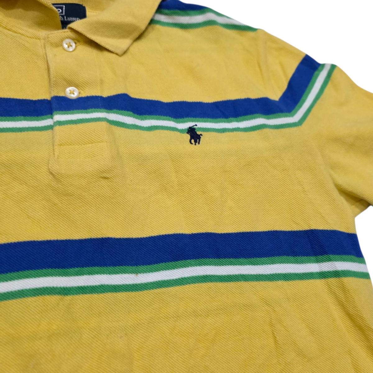 Playera Polo Ralph Lauren Adolescente L 14-16 Amarillo