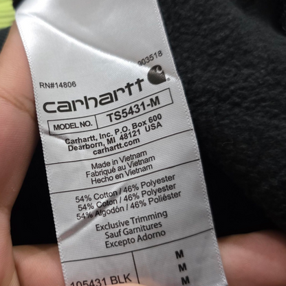 Sudadera Loose Fit Carhartt Mediana M Negro