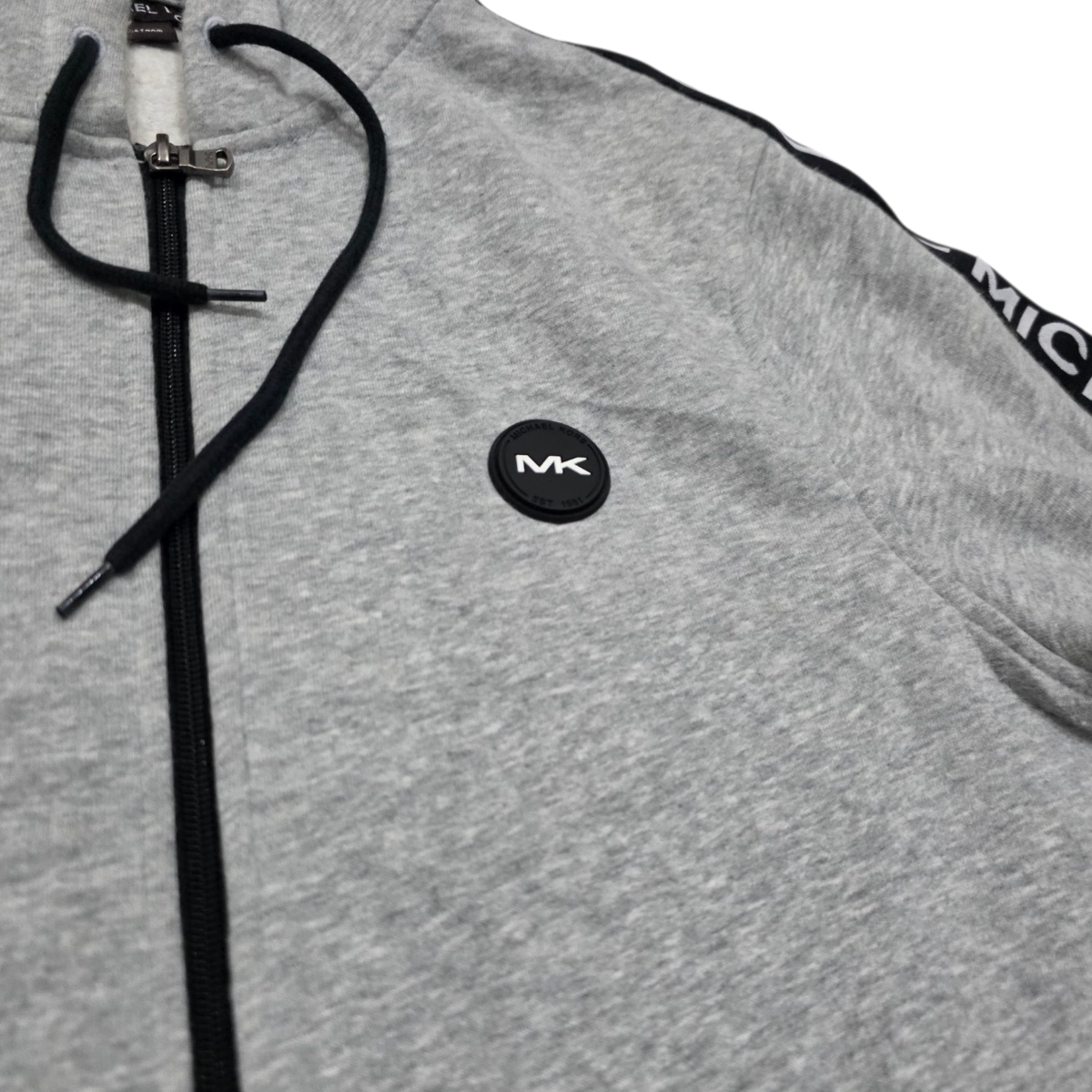 Sudadera Con Gorro Michael Kors Mediana M Gris
