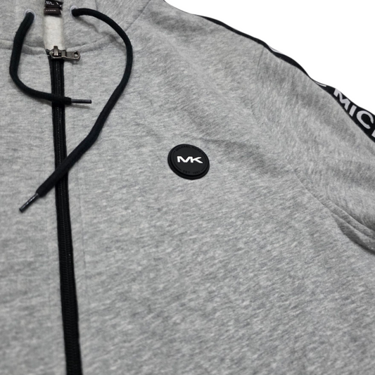 Sudadera Con Gorro Michael Kors Mediana M Gris